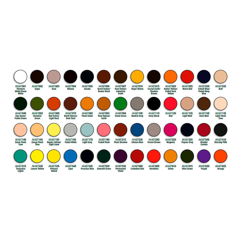 AK Interactive ABT 502 Oils