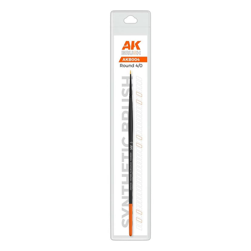 AK Interactive Brushes: Synthetic - Round 4/0