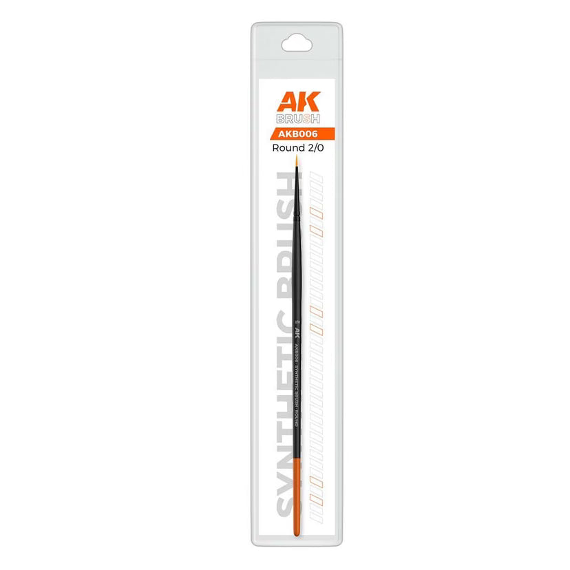 AK Interactive Brushes - Round 2/0