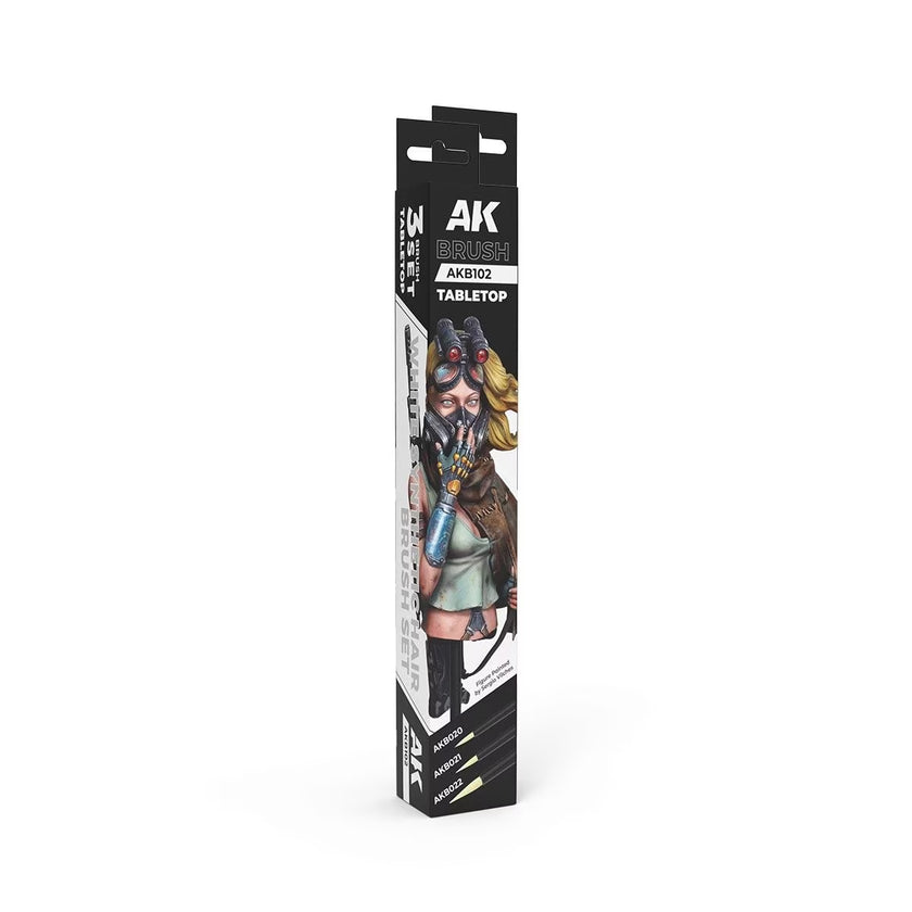 AK Tabletop Syntethic Brushes Set