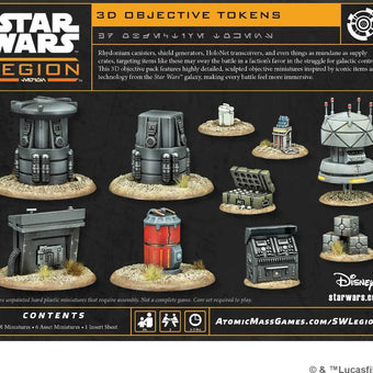 Star Wars: Legion - 3D Objective Tokens