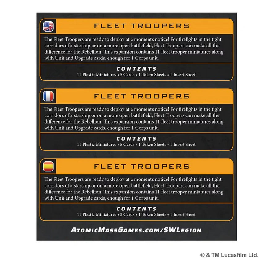 Star Wars: Legion - Fleet Troopers