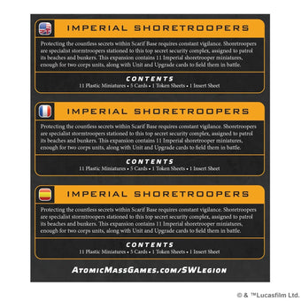 Star Wars: Legion - Imperial Shoretroopers - 11 Models