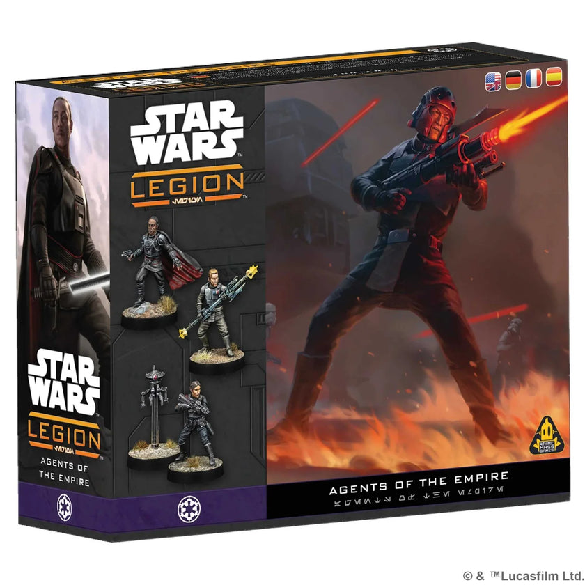 Star Wars: Legion -Agents of the Empire - Agent Kallus Iden Versio ID10 & Moff Gideon