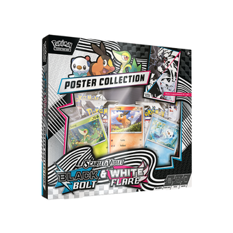 Pokemon Black Bolt & White Flare Poster Collection
