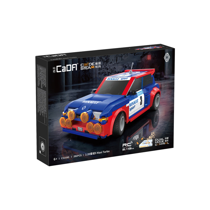 CaDA 1/20 Renault 5 Maxi Turbo - 282 pcs