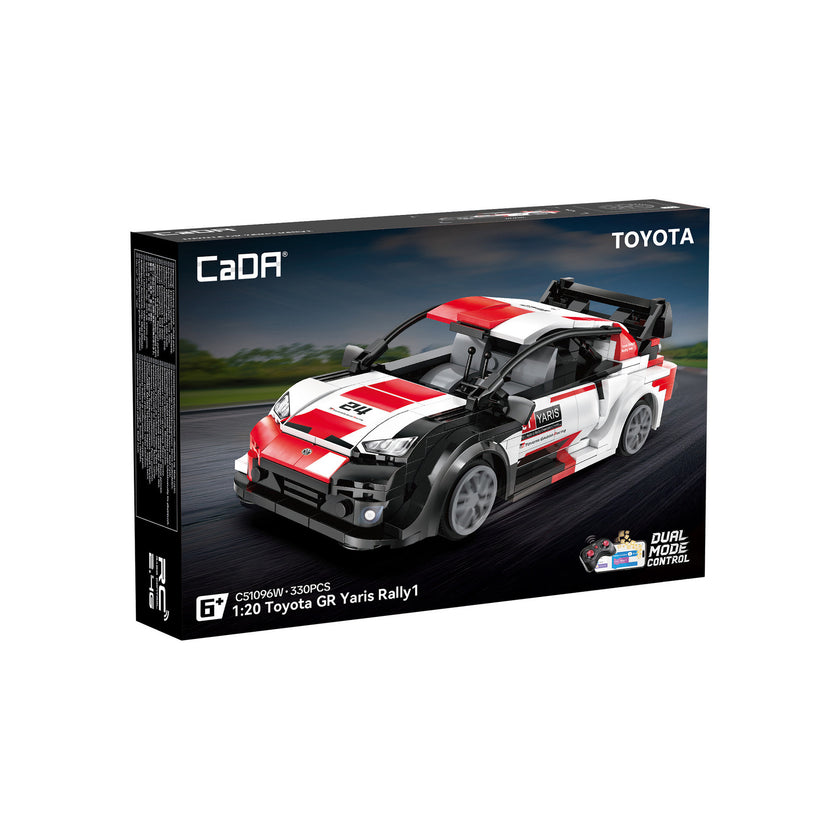 CaDA 1/20 Toyota GR Yaris Rally 1 Car - 330 pcs