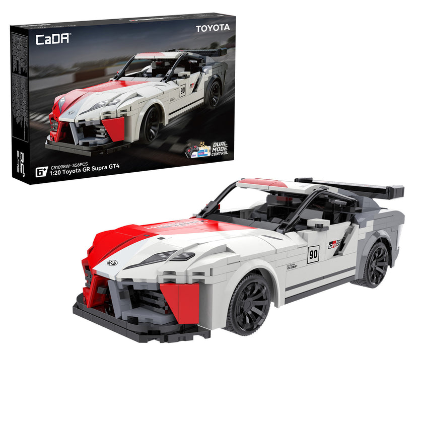 CaDA 1/20 Toyota GR Supra GT4 Car - 356 pcs