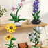 CaDA Sunflower Building Block Planter - 187 pcs