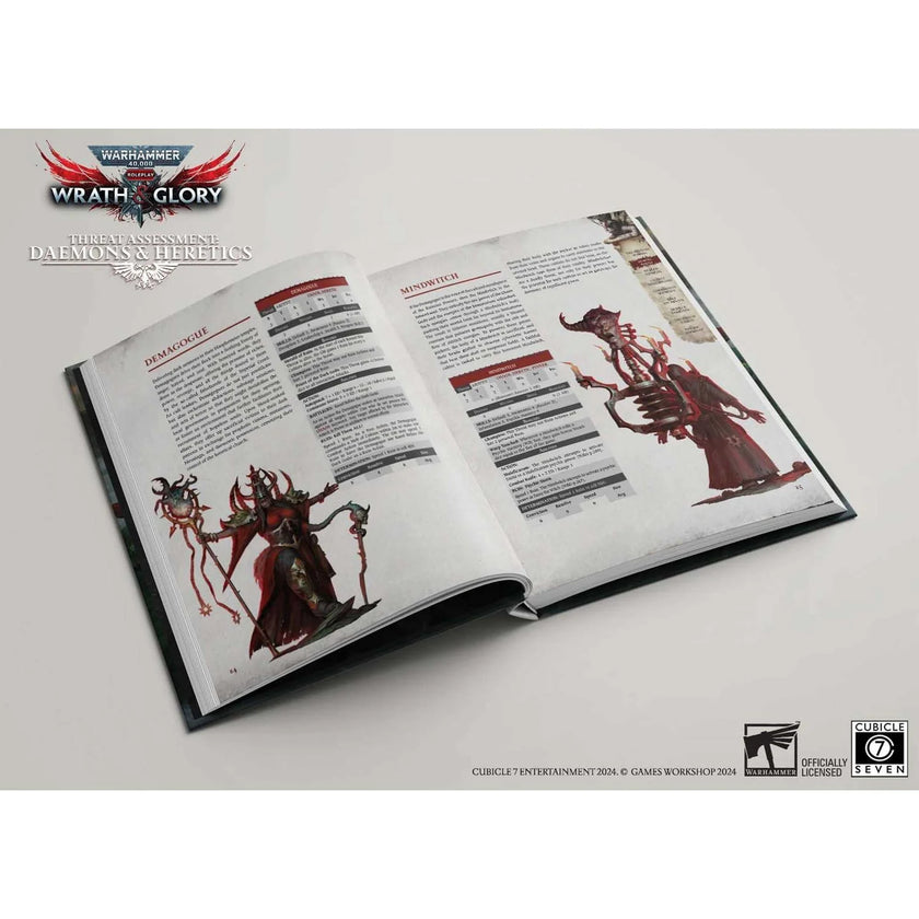 Warhammer 40,000 Wrath & Glory: Threat Assessment: Daemons & Heretics