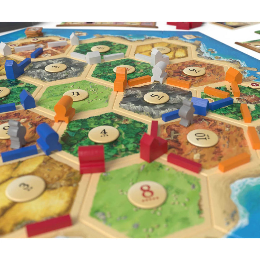 Catan Traders & Barbarians Expansion 6th edition 2025