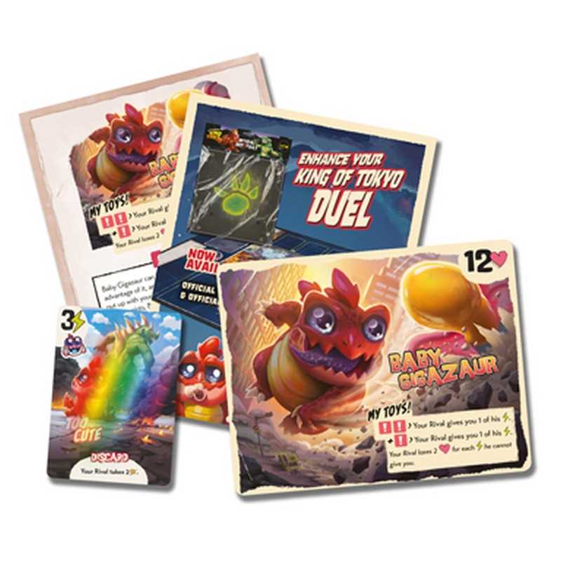 King of Tokyo Duel - Baby Gigazaur Booster