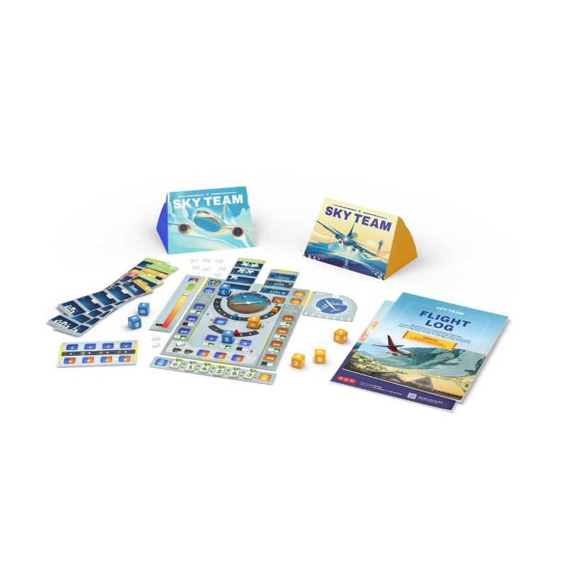 Sky Team Prepeare for Landing  - Board Game