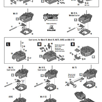Bolt Action Churchill Tank (Plastic)