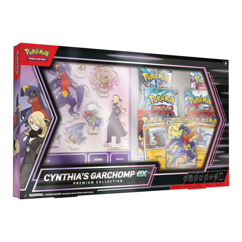 Pokemon Cynthias Garchomp Ex premium collection