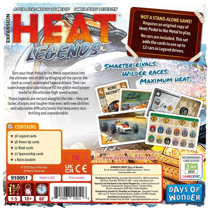 Heat - Legends Expansion