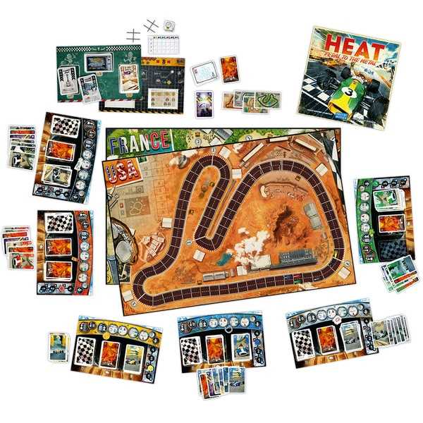 Heat: Pedal To The Metal - Board Game