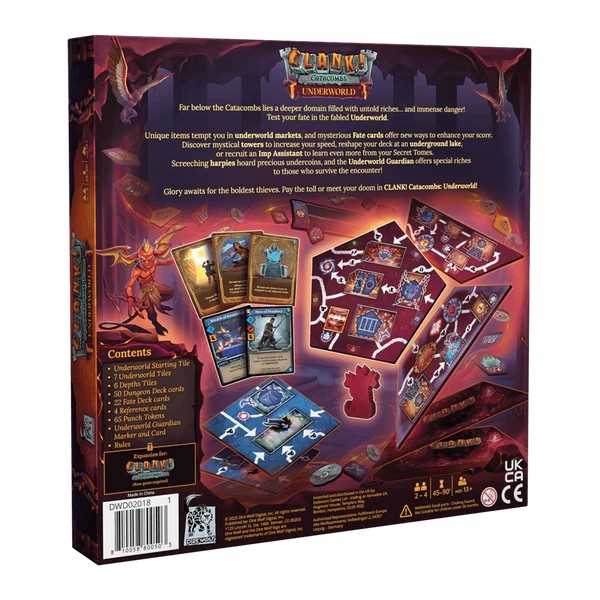 Clank! Catacombs: Underworld! - Expansion