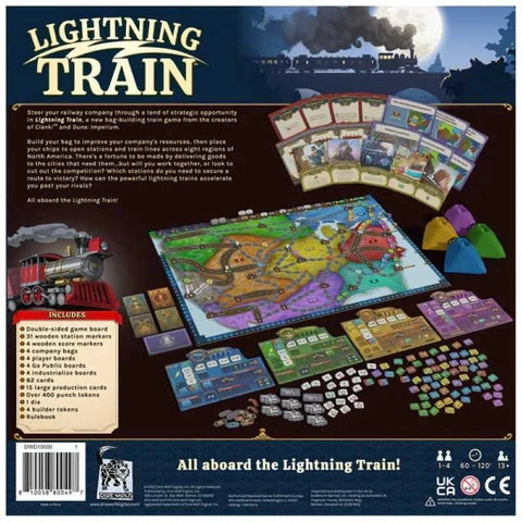 Lightning Train Board Game