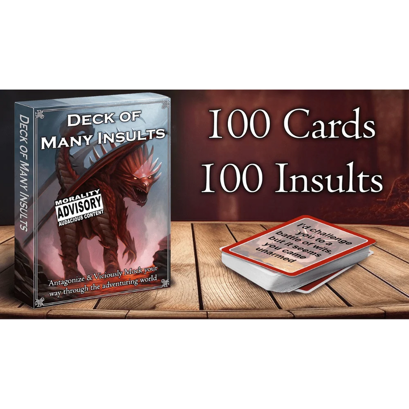 Deck of Many Insults