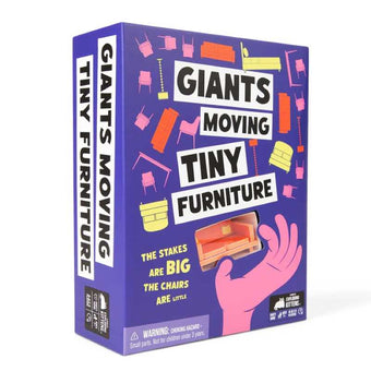 Giants Moving Tiny Furniture - Game