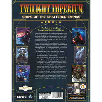 Genesys RPG: Twilight Imperium - Ships of the Shattered Empire