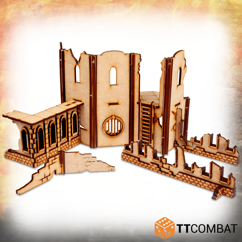 TTCombat - Savage Domain:  Castle Town Walls