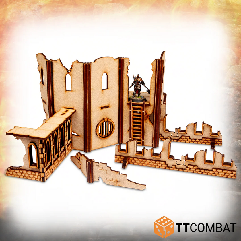 TTCombat - Savage Domain:  Castle Town Walls