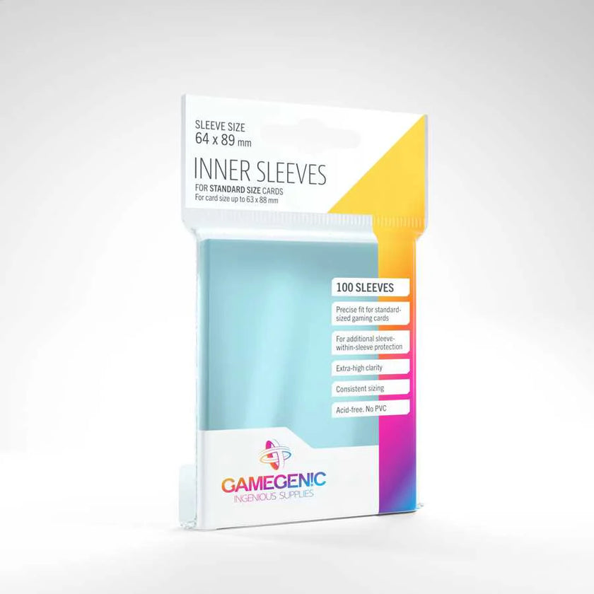 100 Inner Sleeves - Standard Size - Gamegenic