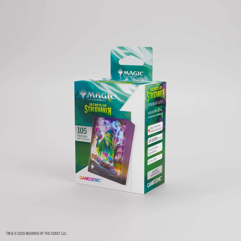 Gamegenic Magic: The Gathering Secrets of Strixhaven Premium Art Sleeves