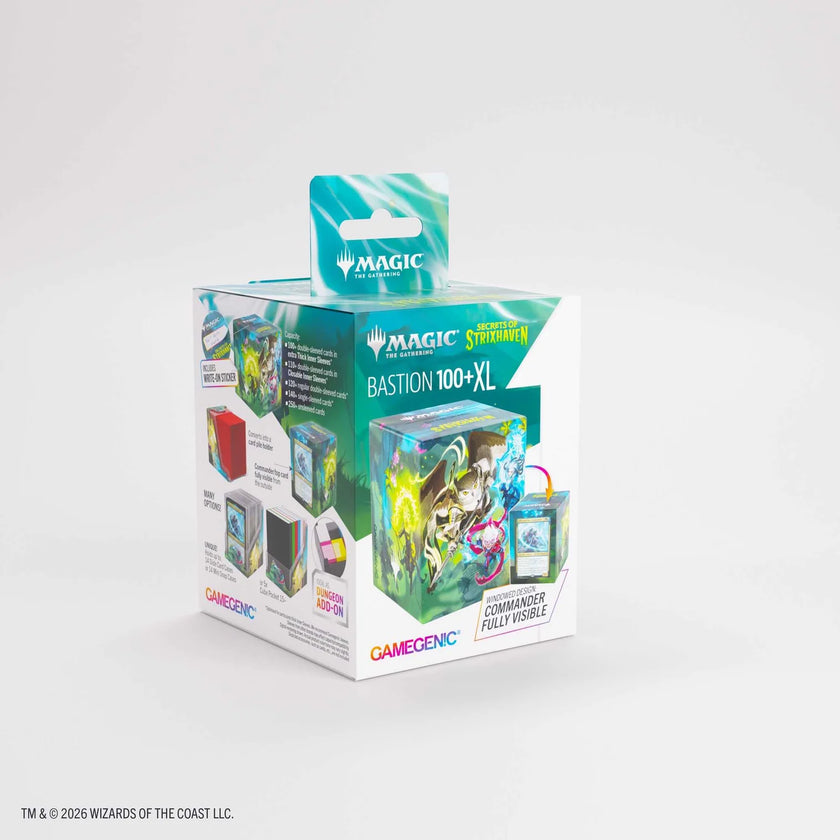 Gamegenic Magic: The Gathering Secrets of Strixhaven Bastion 100+ XL - Iconic Characters 1 Students of Strixhaven