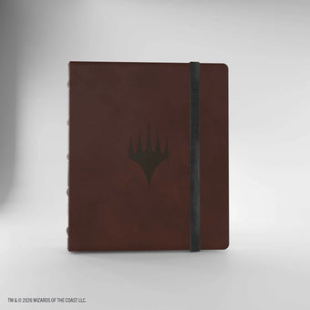 Gamegenic Magic: The Gathering Secrets of Strixhaven Cards Almanac 18-Pocket - Faction Logo 1 Silverquill