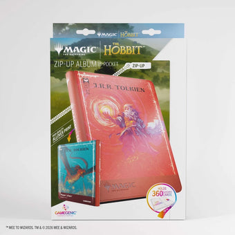 Gamegenic Magic: The Gathering The Hobbit Zip-Up Album 18-Pocket
