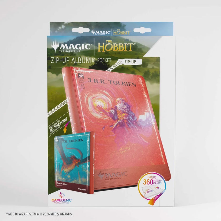 Gamegenic Magic: The Gathering The Hobbit Zip-Up Album 18-Pocket