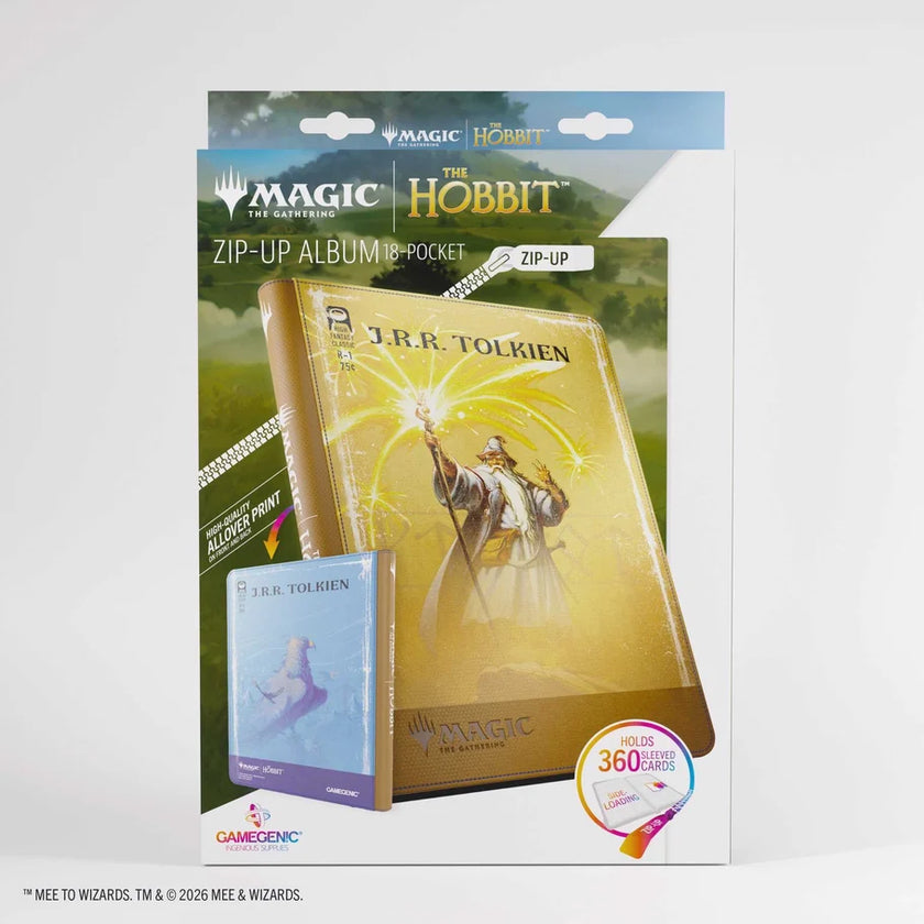 Gamegenic Magic: The Gathering The Hobbit Zip-Up Album 18-Pocket