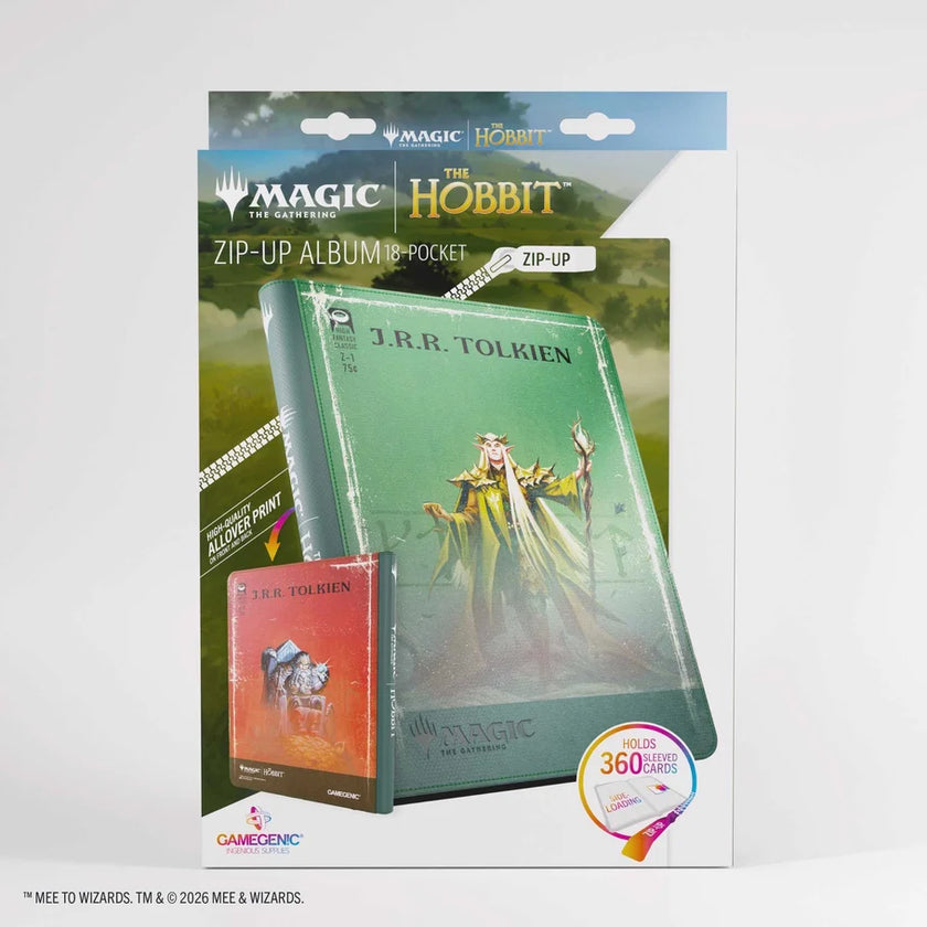 Gamegenic Magic: The Gathering The Hobbit Zip-Up Album 18-Pocket