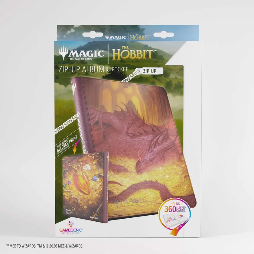 Gamegenic Magic: The Gathering The Hobbit Zip-Up Album 18-Pocket