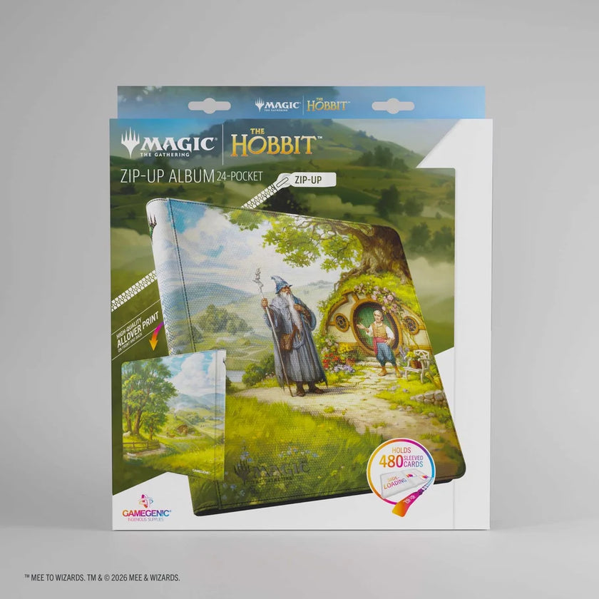 Gamegenic Magic: The Gathering The Hobbit Zip-Up Album 24-Pocket - The Shire