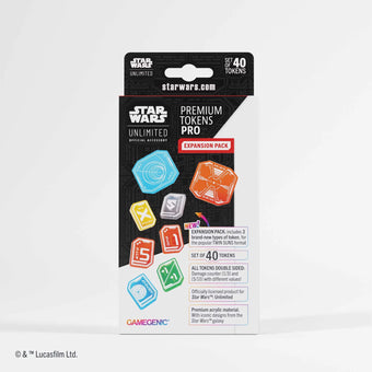 Star Wars Umlimited Premium Tokens Pro Expansion Pack