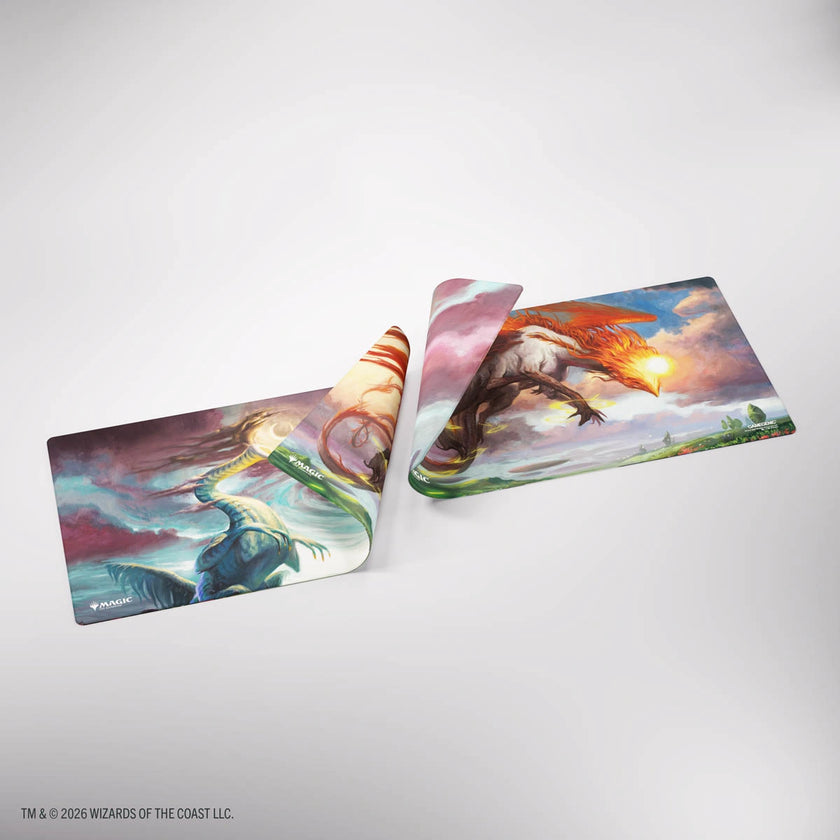 Gamegenic Magic The Gathering Lorwyn Eclipsed Double-sided Playmat-Eirdu,Carrier of Dawn/Isilu,Carrier of Twilight