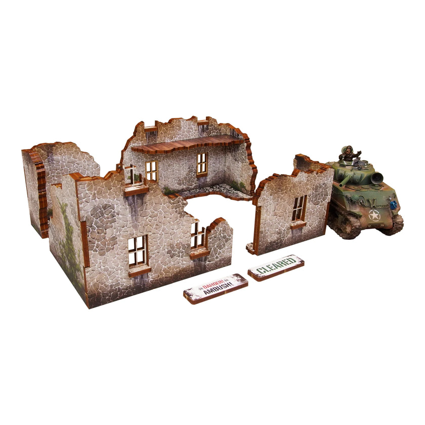 Bolt Action: Pre-Painted WW2 Ruin 1