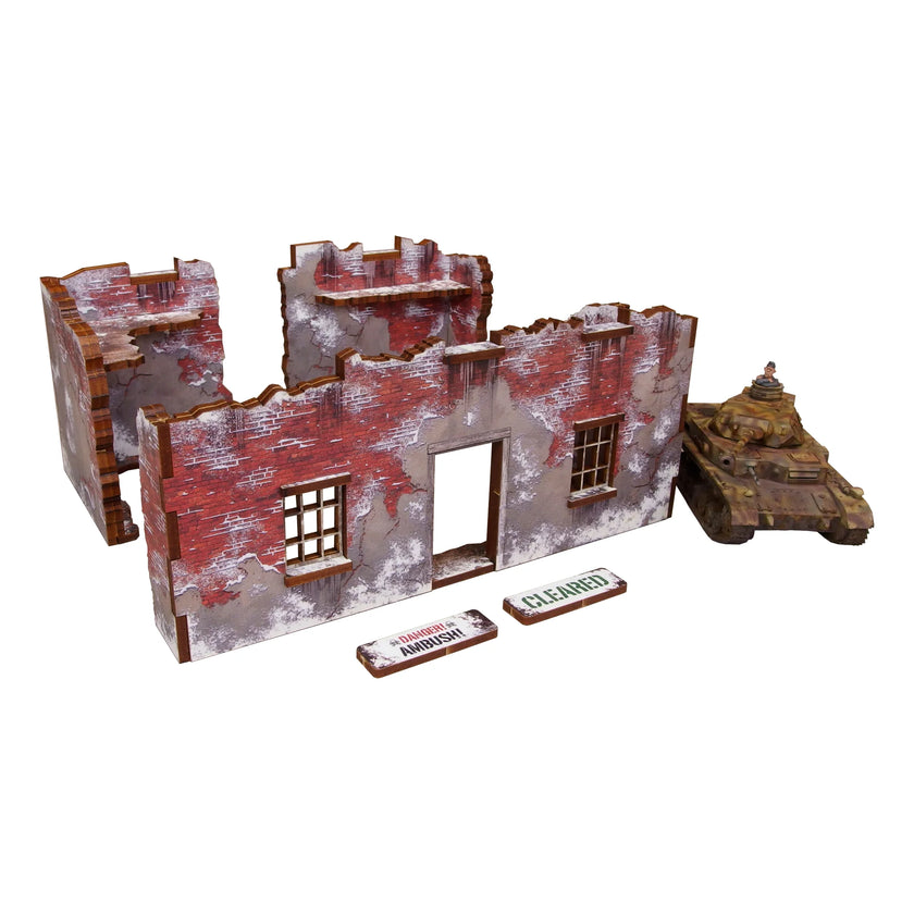 Bolt Action: Pre-Painted WW2 Winter Ruin 1