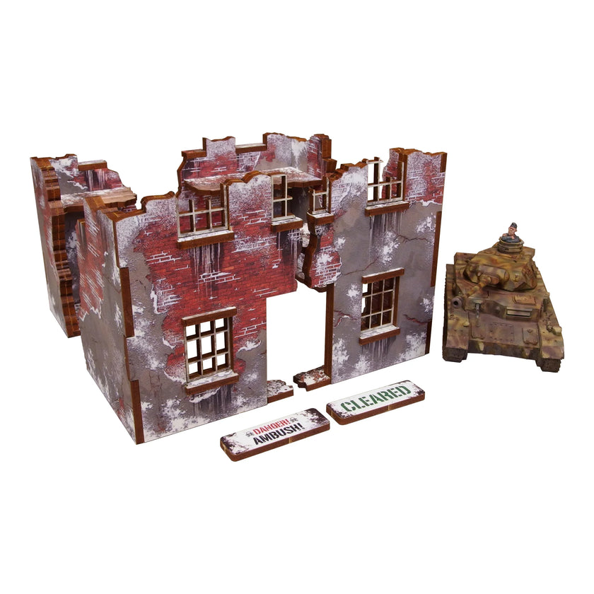 Bolt Action: Pre-Painted WW2 Winter Ruin 3