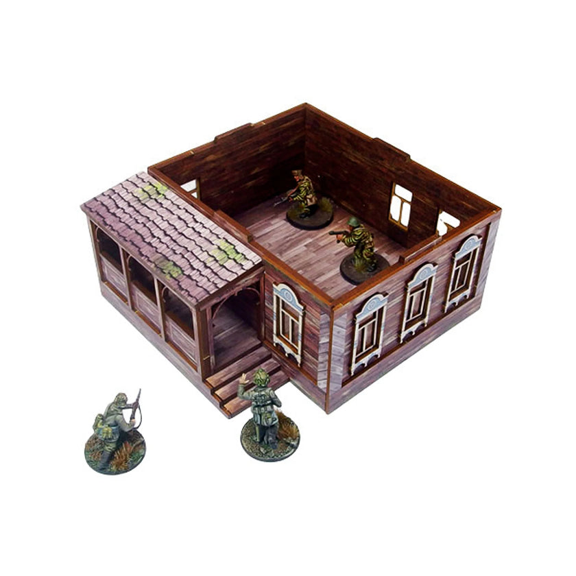 Bolt Action: Pre-Painted WW2 Ostfront Village Doma