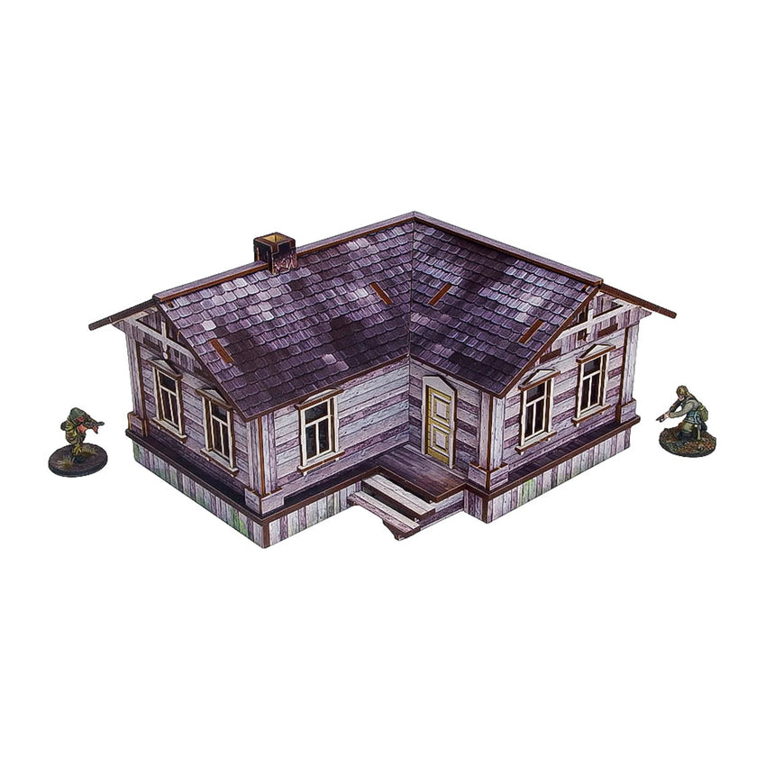 Bolt Action: Pre-Painted WW2 Ostfront Village Iwan's House
