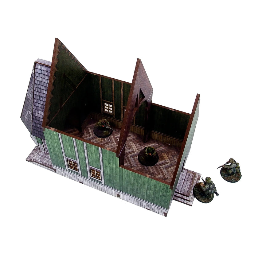 Bolt Action: Pre-Painted WW2 Ostfront Village Tserkov