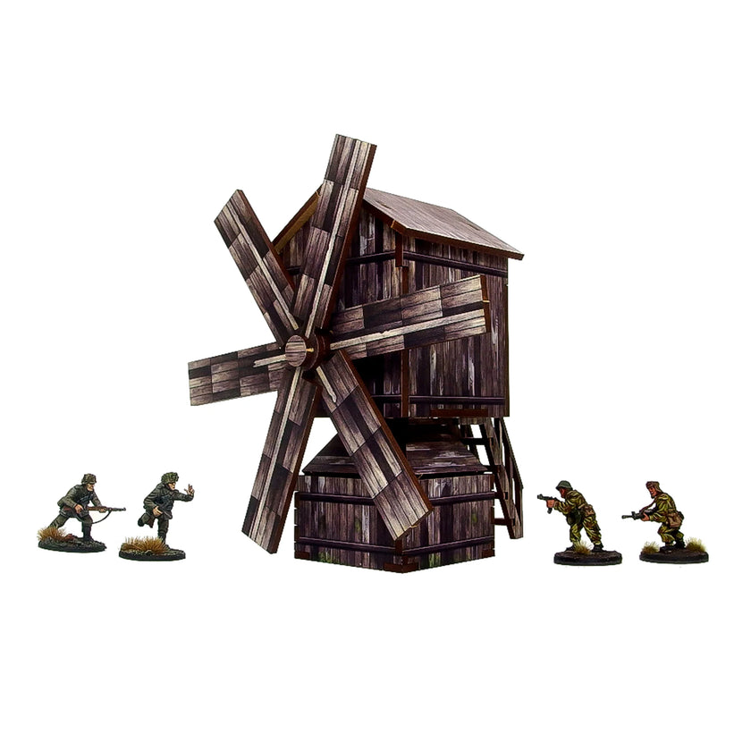 Bolt Action: Pre-Painted WW2 Ostfront Village Windmill