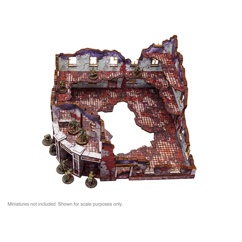 Bolt Action: Pre-Painted WW2 Ostfront Stalingrad Univermag Front (with balcony)