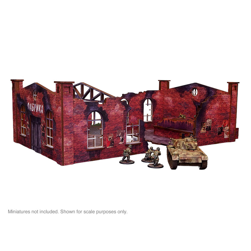 Bolt Action: Pre-Painted WW2 Ostfront Stalingrad Factory Front