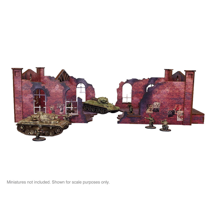Bolt Action: Pre-Painted WW2 Ostfront Stalingrad Factory Front